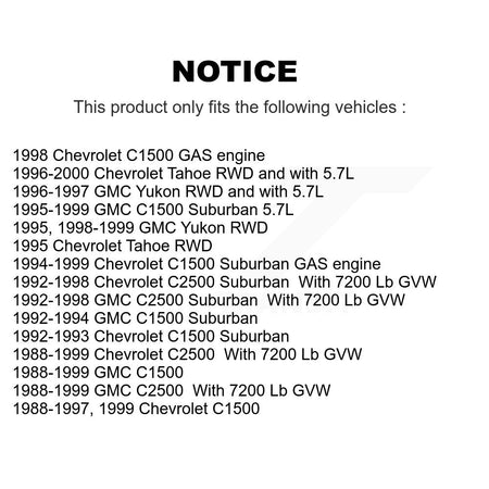 Front Left Brake Hydraulic Hose 12-H38620 For C1500 Chevrolet GMC C2500 Tahoe Yukon Suburban