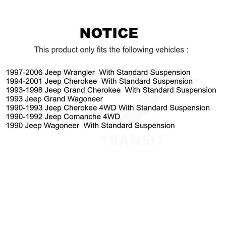 Front Left Brake Hydraulic Hose 12-H38895 For Jeep Wrangler Cherokee Grand Comanche Wagoneer