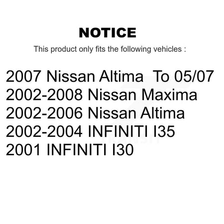 Front Left Brake Hydraulic Hose 12-H620126 For Nissan Altima Maxima INFINITI I35 I30