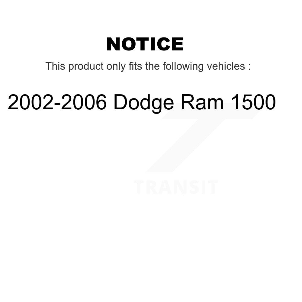 Rear Center Brake Hydraulic Hose 12-H620179 For 2002-2006 Dodge Ram 1500