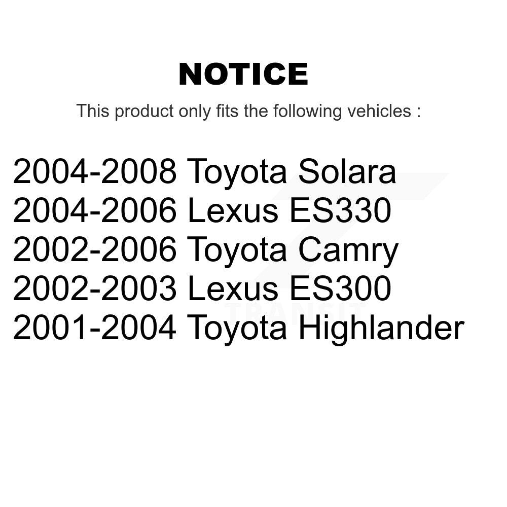 Front Left Brake Hydraulic Hose 12-H620224 For Toyota Camry Highlander Lexus Solara ES330 ES300