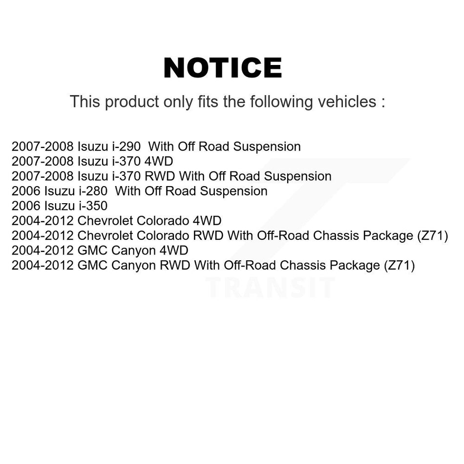 Front Right Brake Hydraulic Hose 12-H620447 For Chevrolet Colorado GMC Canyon Isuzu i-280 i-350