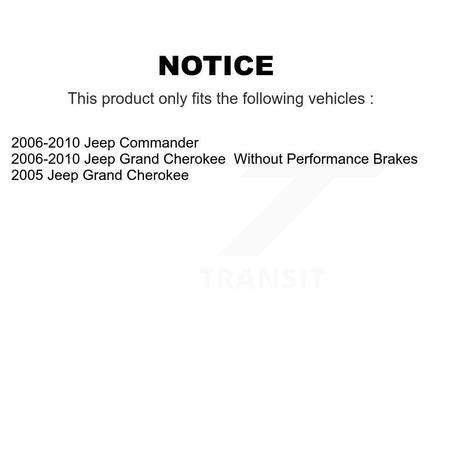 Front Right Brake Hydraulic Hose 12-H620585 For Jeep Grand Cherokee Commander
