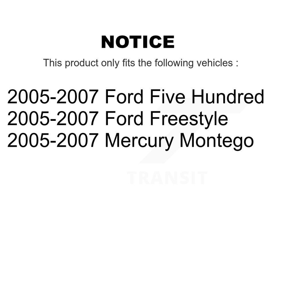Rear Brake Hydraulic Hose 12-H620620 For 2005-2007 Ford Five Hundred Freestyle Mercury Montego