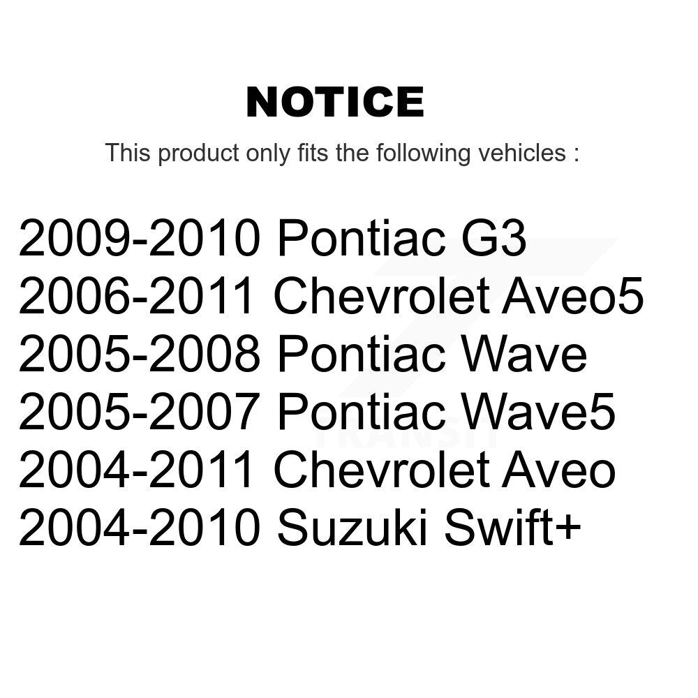 Front Brake Hydraulic Hose 12-H620682 For Chevrolet Aveo Pontiac Aveo5 Wave G3 Suzuki Swift+ Wave5