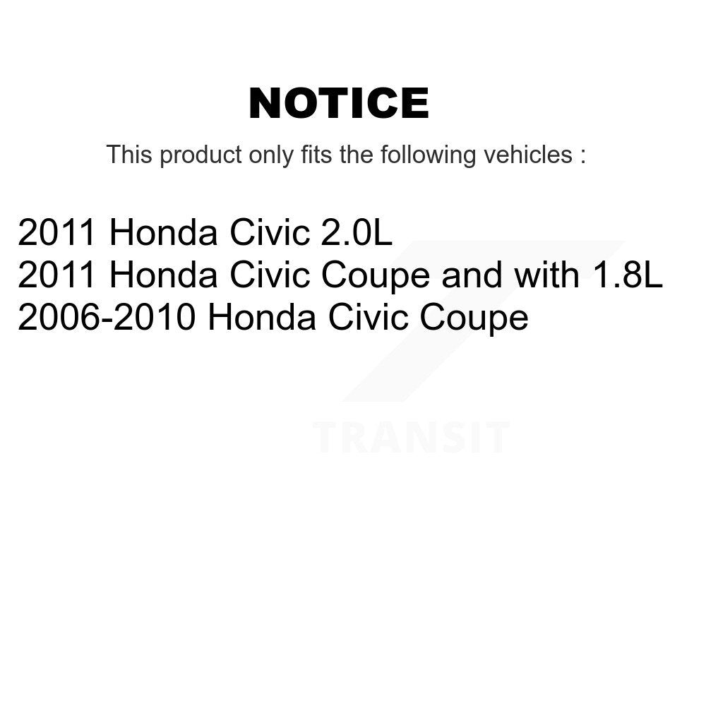 Front Right Brake Hydraulic Hose 12-H620739 For Honda Civic