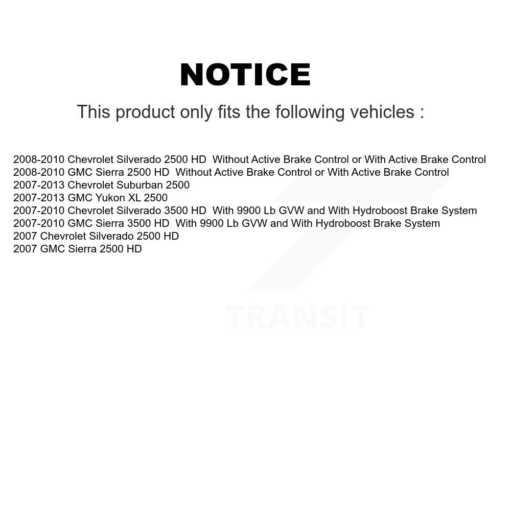 Rear Left Brake Hydraulic Hose 12-H620781 For Chevrolet GMC Sierra 2500 HD Silverado 3500 Suburban