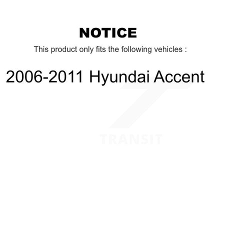 Front Left Brake Hydraulic Hose 12-H620952 For 2006-2011 Hyundai Accent
