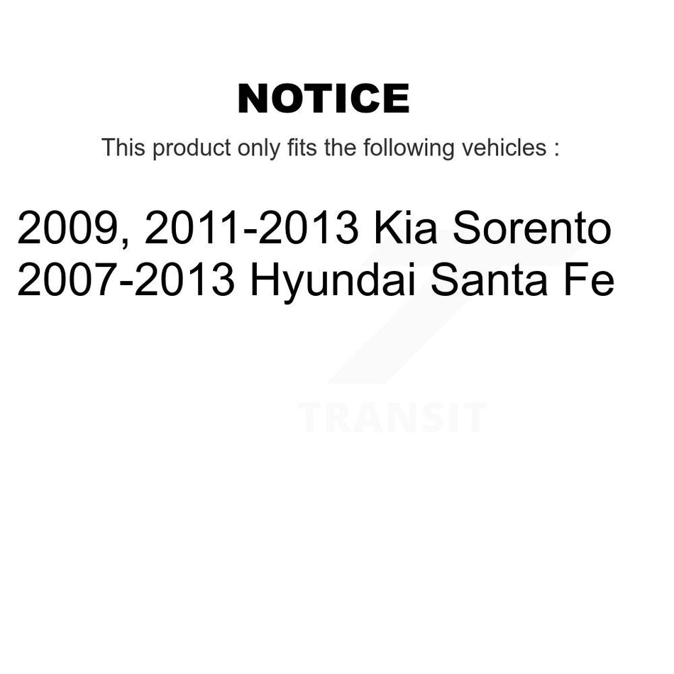 Rear Right Brake Hydraulic Hose 12-H620962 For Hyundai Santa Fe Kia Sorento