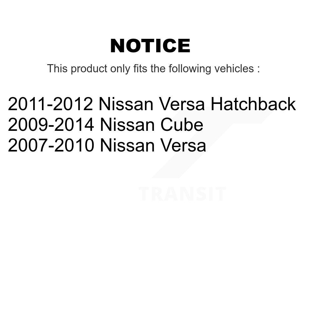 Front Right Brake Hydraulic Hose 12-H621116 For Nissan Versa Cube