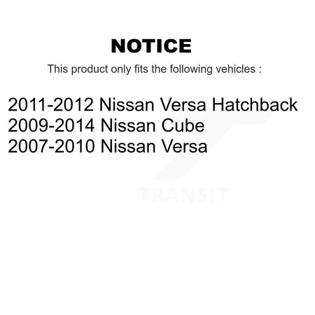 Front Right Brake Hydraulic Hose 12-H621116 For Nissan Versa Cube