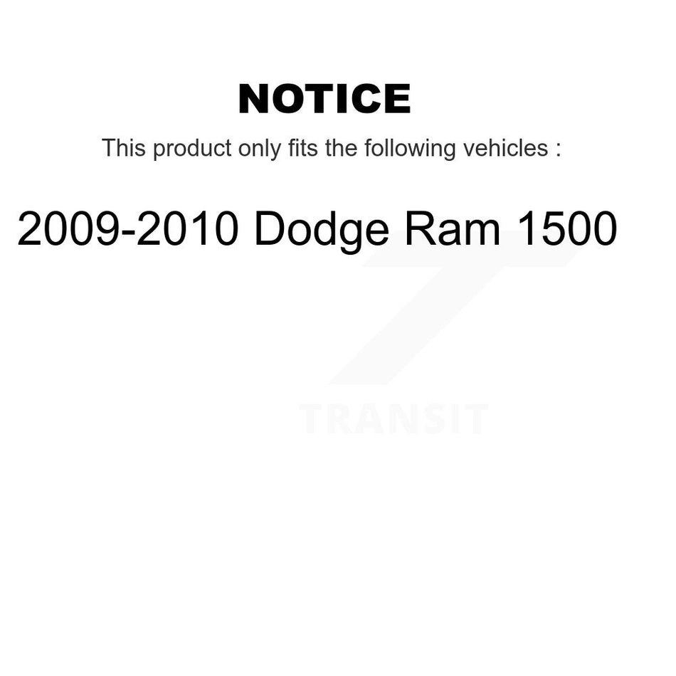 Rear Right Brake Hydraulic Hose 12-H621333 For 2009-2010 Dodge Ram 1500