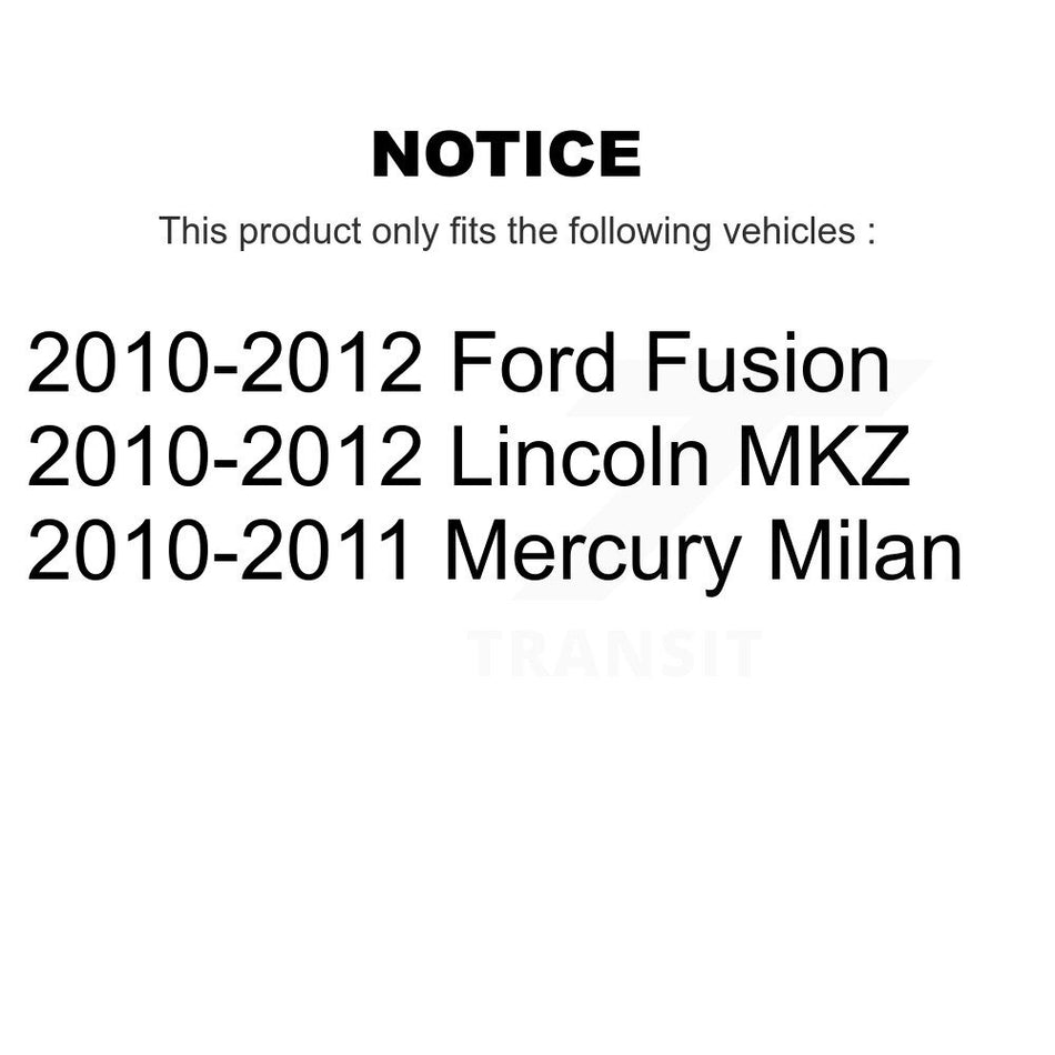 Front Right Brake Hydraulic Hose 12-H621468 For Ford Fusion Lincoln MKZ Mercury Milan