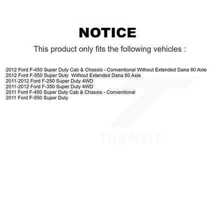 Front Right Brake Hydraulic Hose 12-H621606 For Ford F-350 Super Duty F-250 F-450 F-550