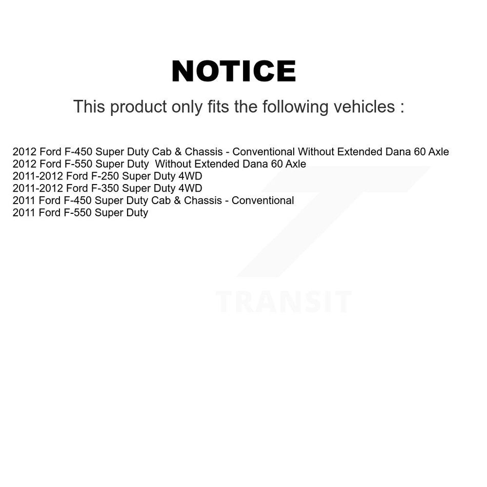 Front Right Brake Hydraulic Hose 12-H621606 For Ford F-350 Super Duty F-250 F-450 F-550