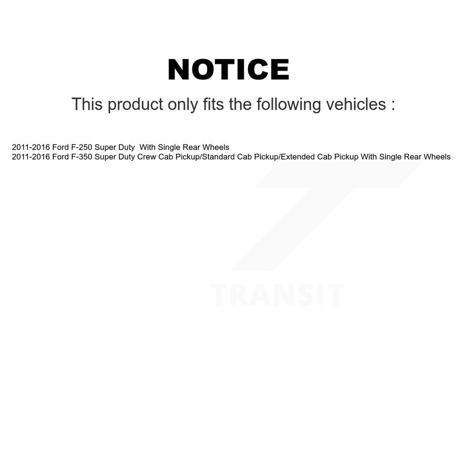Rear Left Brake Hydraulic Hose 12-H621612 For Ford F-350 Super Duty F-250 With Single Wheels