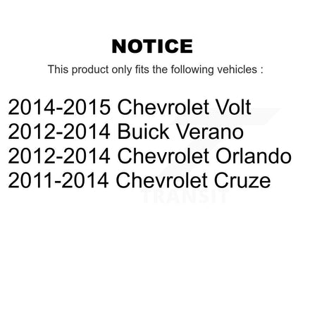 Front Brake Hydraulic Hose 12-H621653 For Chevrolet Cruze Buick Verano Orlando Volt