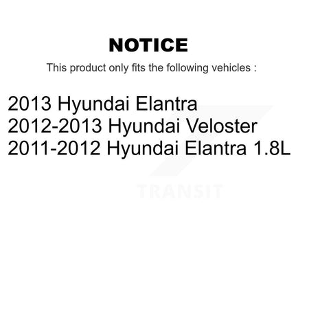 Front Right Brake Hydraulic Hose 12-H621775 For Hyundai Elantra Veloster