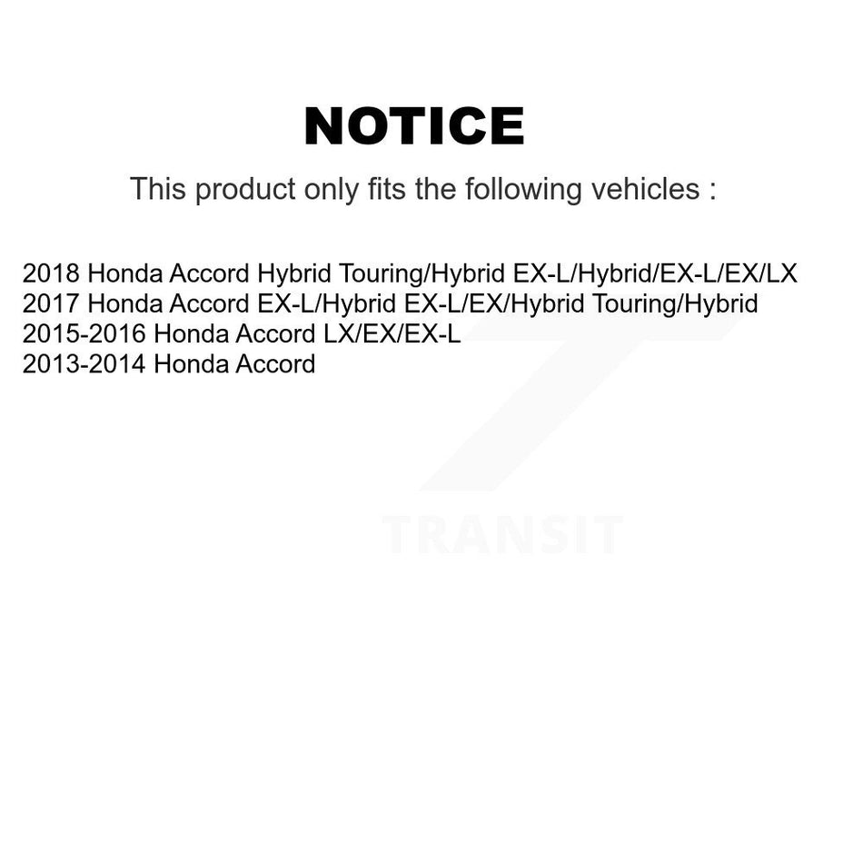 Front Right Brake Hydraulic Hose 12-H621917 For Honda Accord