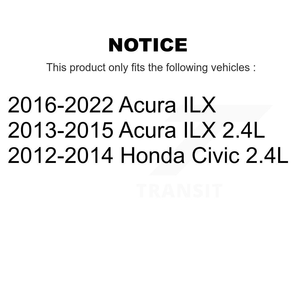 Front Right Brake Hydraulic Hose 12-H621919 For Honda Civic Acura ILX