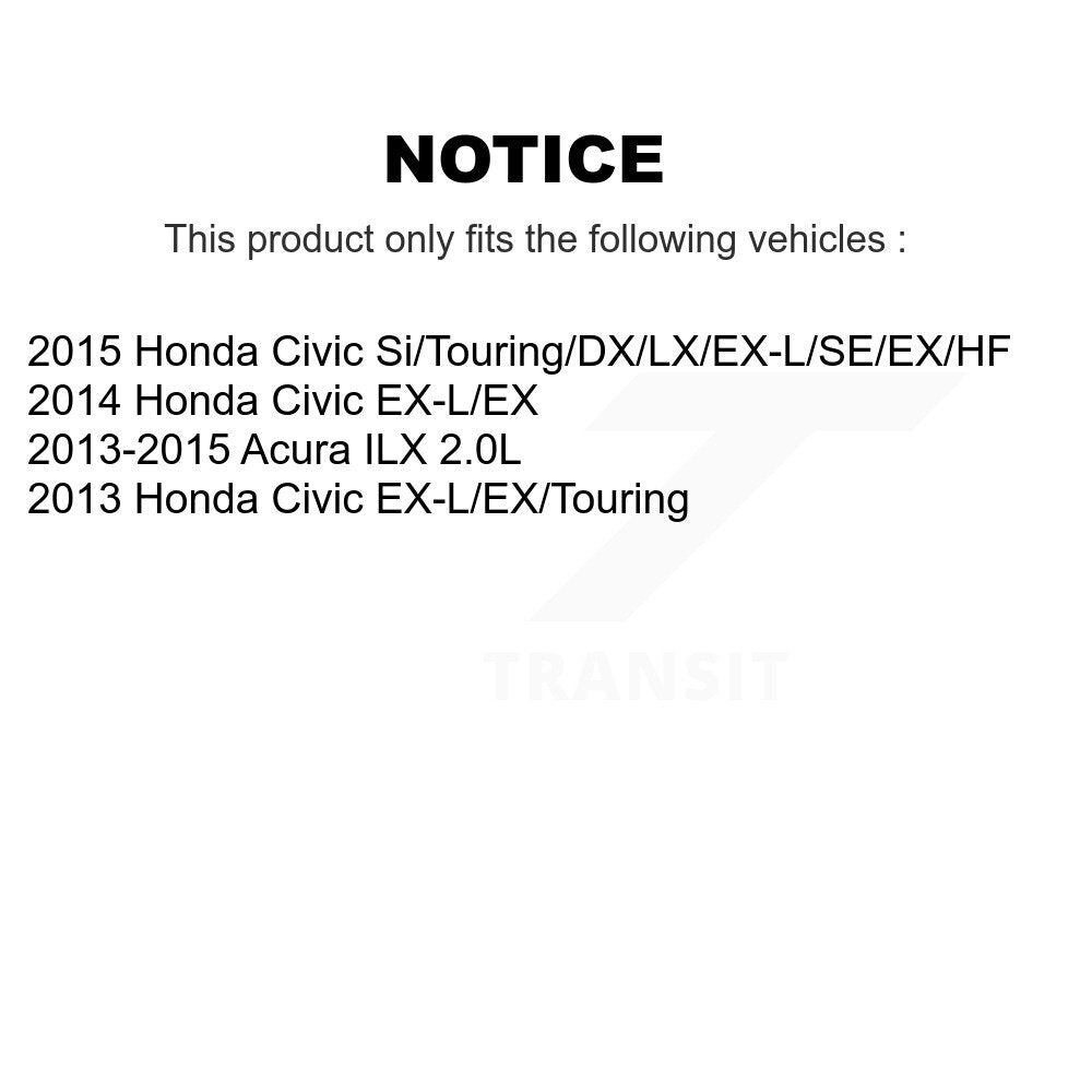 Front Left Brake Hydraulic Hose 12-H622061 For Honda Civic Acura ILX