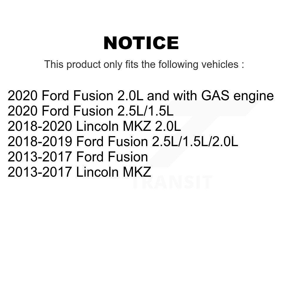 Front Right Brake Hydraulic Hose 12-H622206 For Ford Fusion Lincoln MKZ