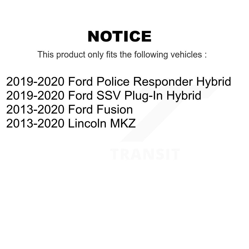 Rear Right Brake Hydraulic Hose 12-H622259 For Ford Fusion Lincoln MKZ Police Responder Hybrid SSV