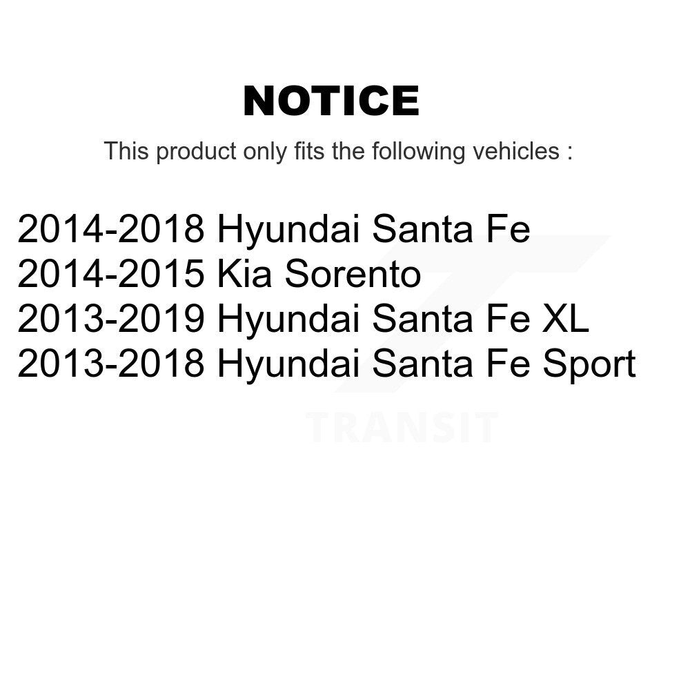 Rear Right Brake Hydraulic Hose 12-H622382 For Hyundai Santa Fe Sport Kia Sorento XL