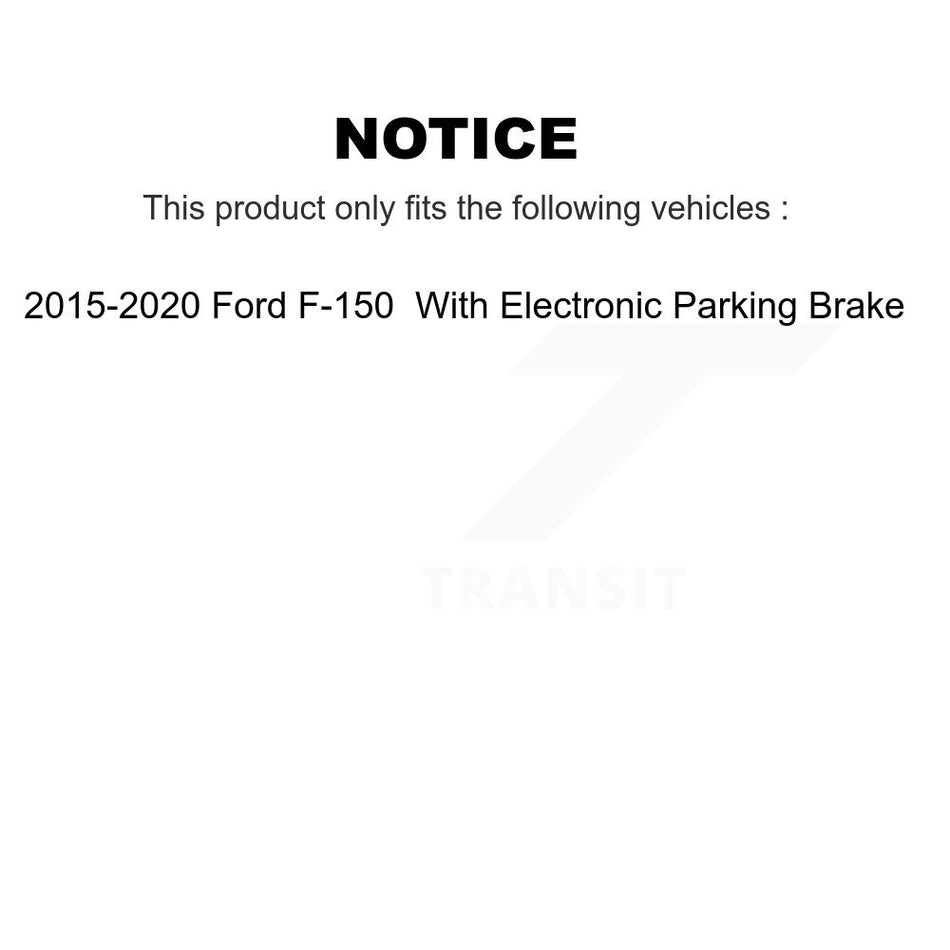 Rear Right Brake Hydraulic Hose 12-H622473 For 2015-2020 Ford F-150 With Electronic Parking