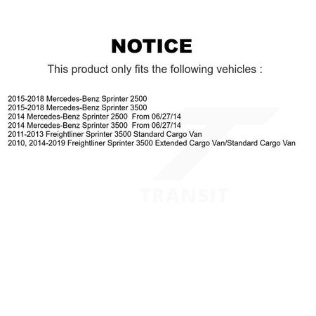 Brake Hydraulic Hose 12-H622560 For Mercedes-Benz Sprinter 2500 3500 Freightliner