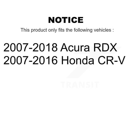 Rear Parking Brake Hardware Kit 13-H17447 For Honda CR-V Acura RDX