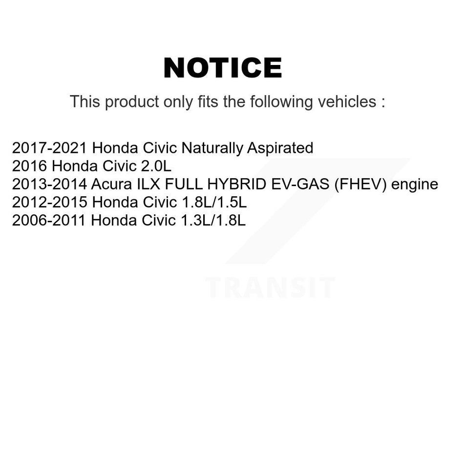 Front Wheel Bearing 70-510089 For Honda Civic Acura ILX