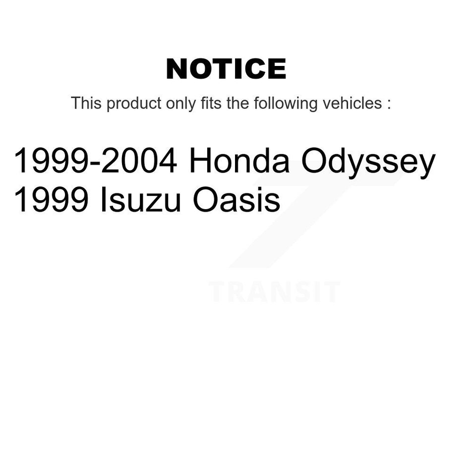 Rear Wheel Bearing Hub Assembly 70-512180 For Honda Odyssey Isuzu Oasis