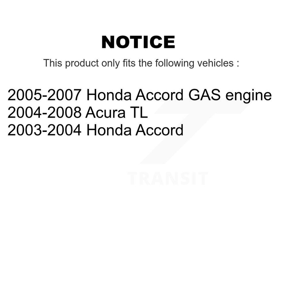 Rear Wheel Bearing Hub Assembly 70-512188 For Honda Accord Acura TL