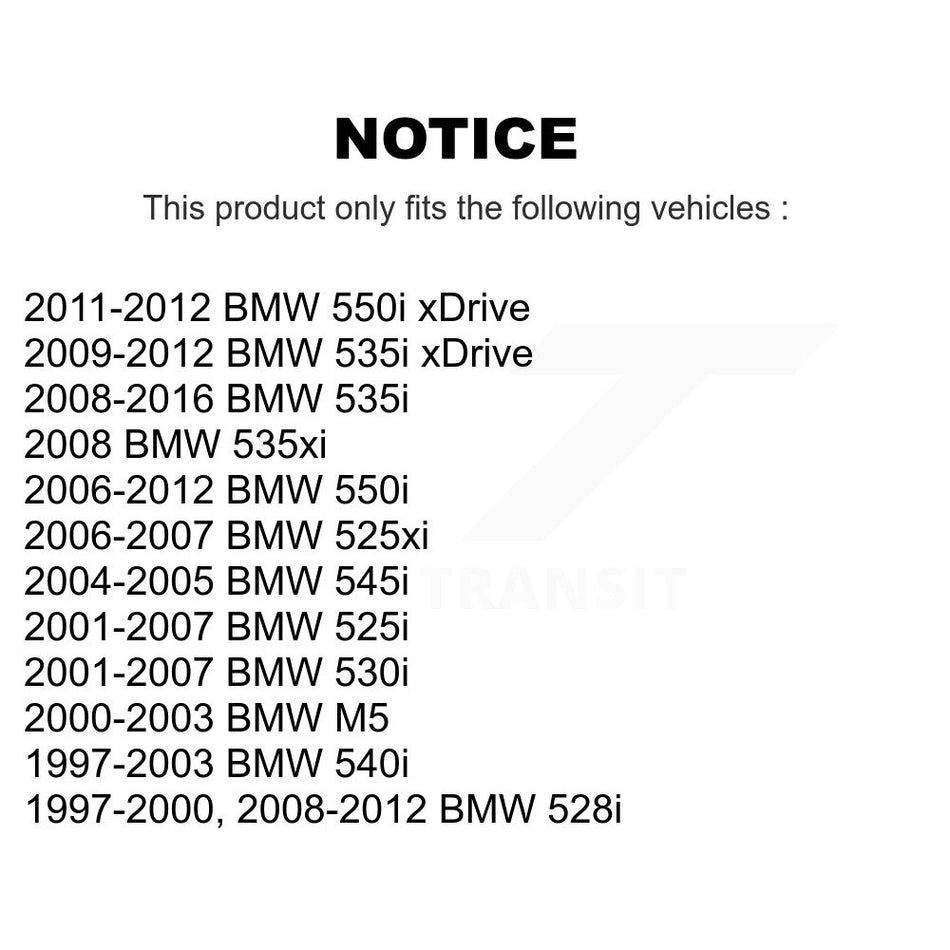 Rear Wheel Bearing Hub Assembly 70-512225 For BMW 528i 535i 530i 525i xDrive 550i 540i 535xi 545i 525xi M5