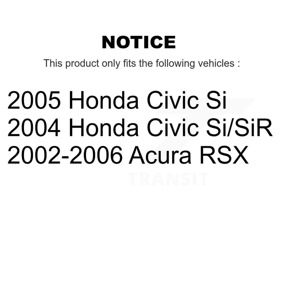 Rear Wheel Bearing Hub Assembly 70-512259 For Honda Civic Acura RSX