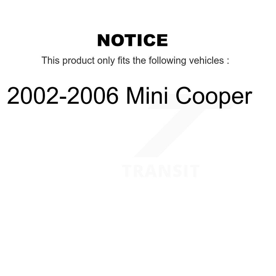 Rear Wheel Bearing Hub Assembly 70-512304 For 2002-2006 Mini Cooper