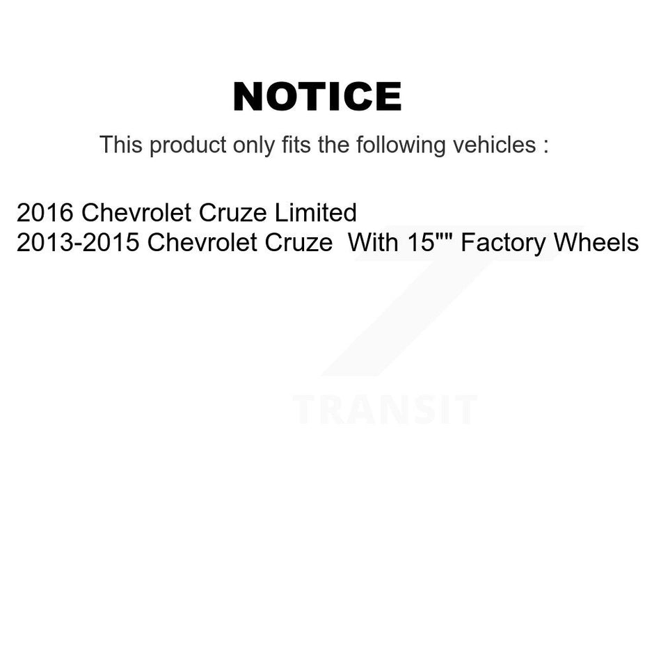 Rear Wheel Bearing Hub Assembly 70-512507 For Chevrolet Cruze Limited