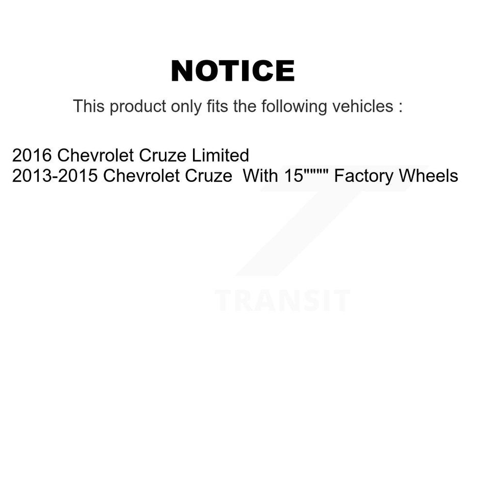 Rear Wheel Bearing Hub Assembly 70-512507 For Chevrolet Cruze Limited