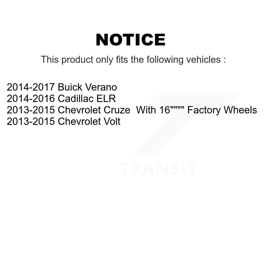 Rear Wheel Bearing Hub Assembly 70-512508 For Chevrolet Cruze Buick Verano Volt Cadillac ELR