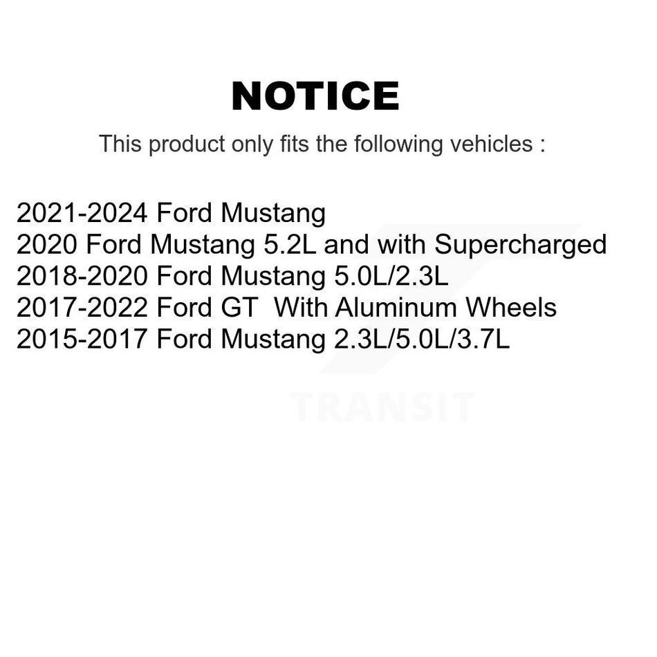 Rear Wheel Bearing Hub Assembly 70-512517 For Ford Mustang GT