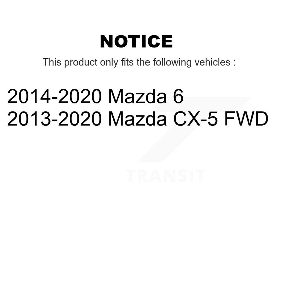 Rear Wheel Bearing Hub Assembly 70-512519 For Mazda CX-5 6