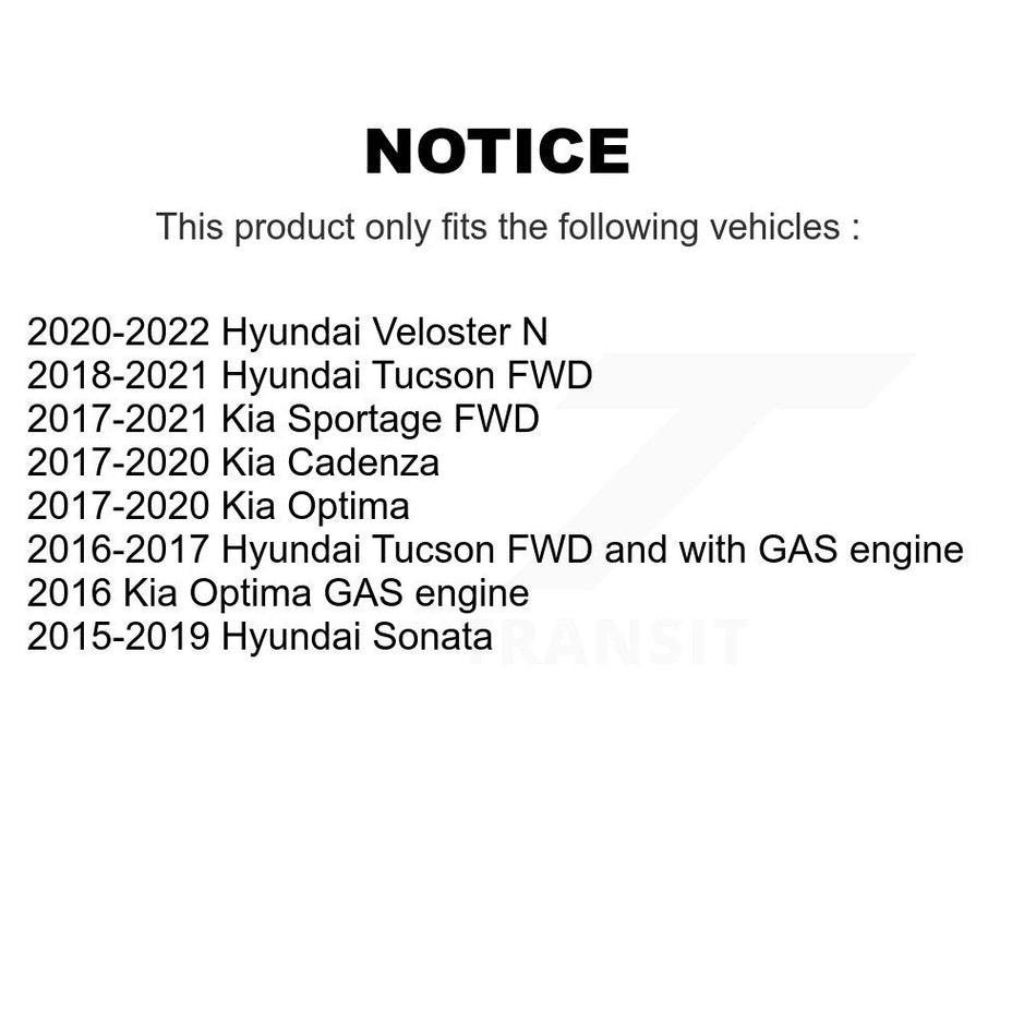 Rear Wheel Bearing Hub Assembly 70-512553 For Hyundai Sonata Kia Tucson Optima Sportage Cadenza Veloster N