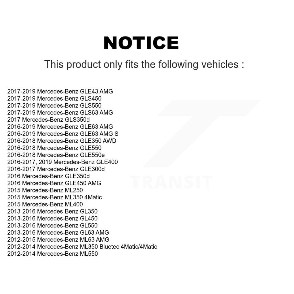 Front Wheel Bearing Hub Assembly 70-513363 For Mercedes-Benz ML350 GLE350 GL350 GLE43 AMG GLE400 S