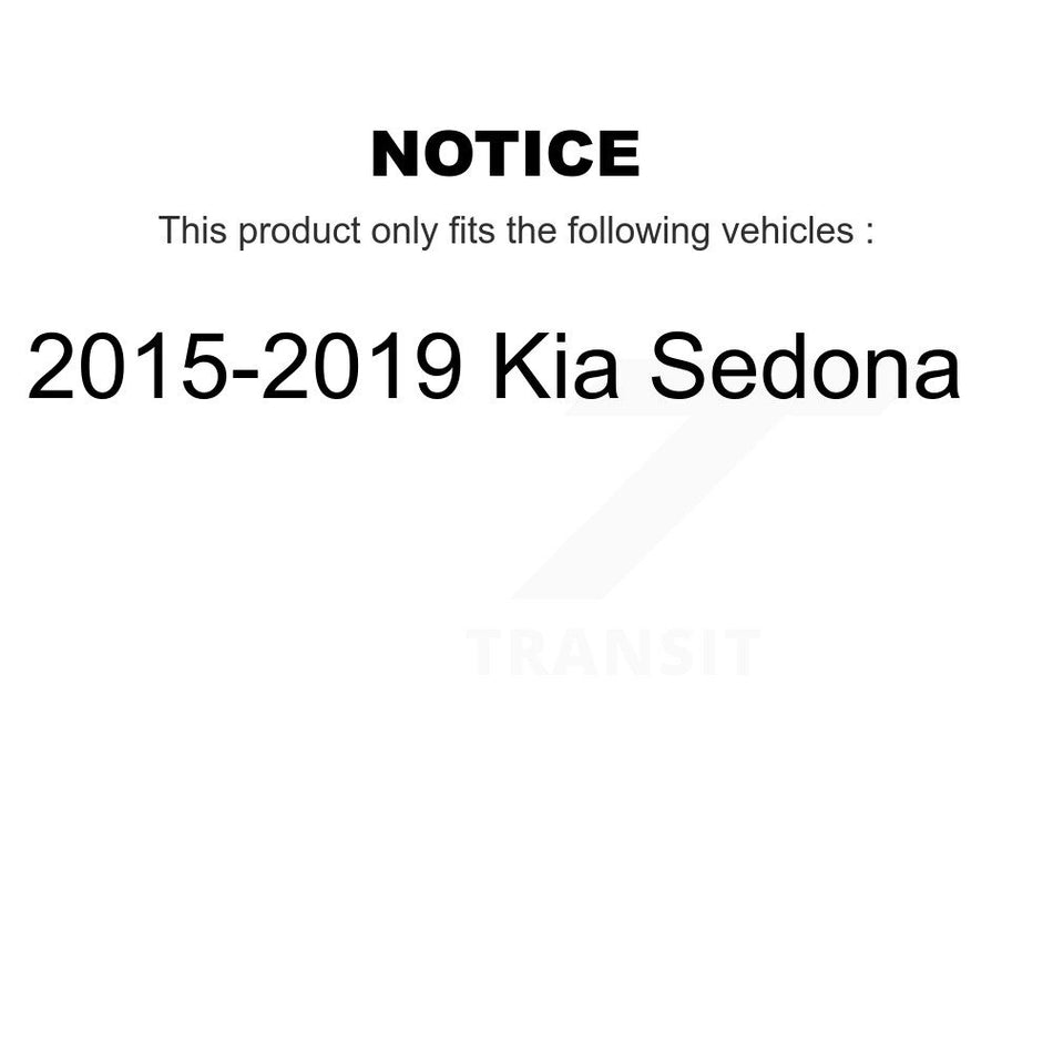 Front Wheel Bearing Hub Assembly 70-513395 For 2015-2019 Kia Sedona