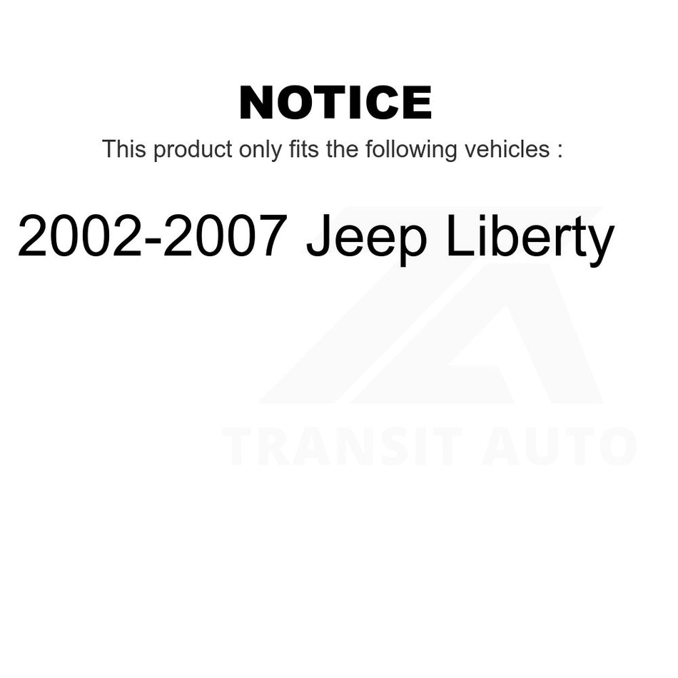 Front Upper Suspension Control Arm Ball Joint Assembly 72-CK3198 For 2002-2007 Jeep Liberty