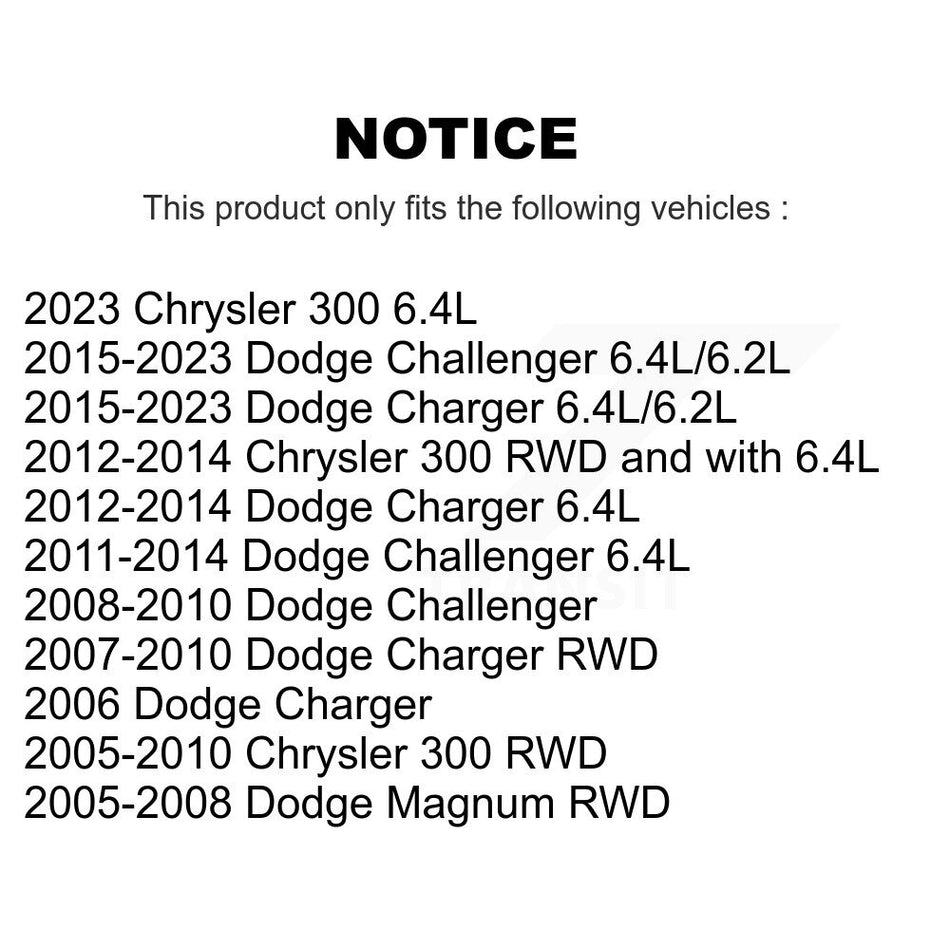 Front Right Lower Forward Suspension Control Arm Ball Joint Assembly 72-CK620257 For Dodge Charger