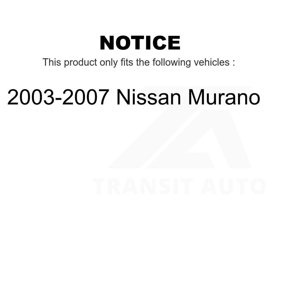 Front Right Lower Suspension Control Arm Ball Joint Assembly 72-CK620559 For 2003-2007 Nissan Murano