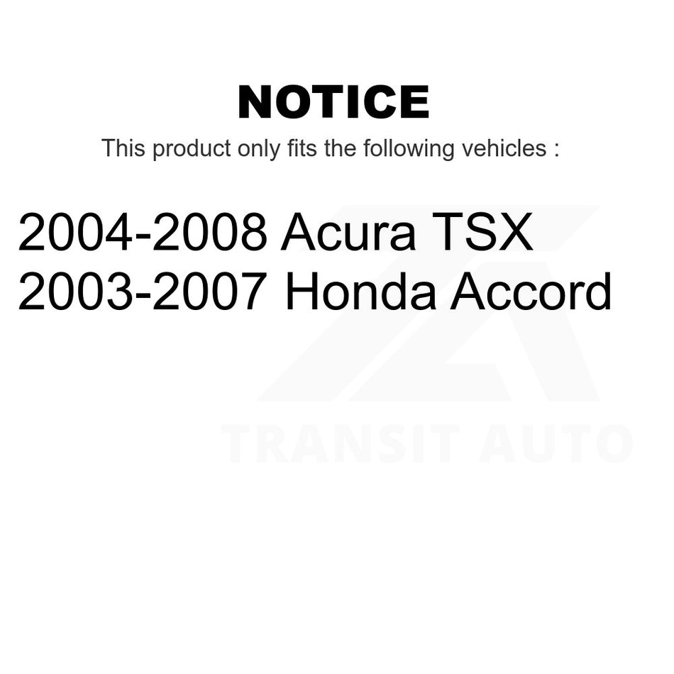 Front Left Upper Suspension Control Arm Ball Joint Assembly 72-CK620617 For Honda Accord Acura TSX