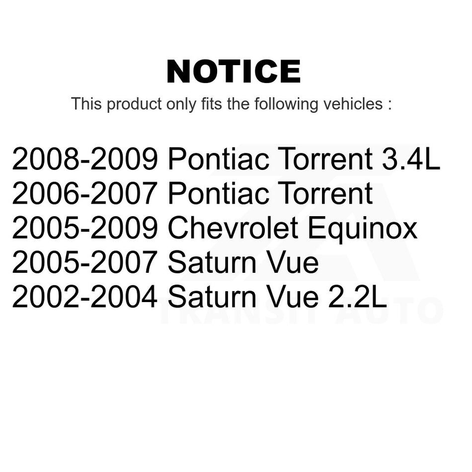 Front Left Lower Suspension Control Arm Ball Joint Assembly 72-CK621129 For Chevrolet Equinox Saturn Vue Pontiac Torrent